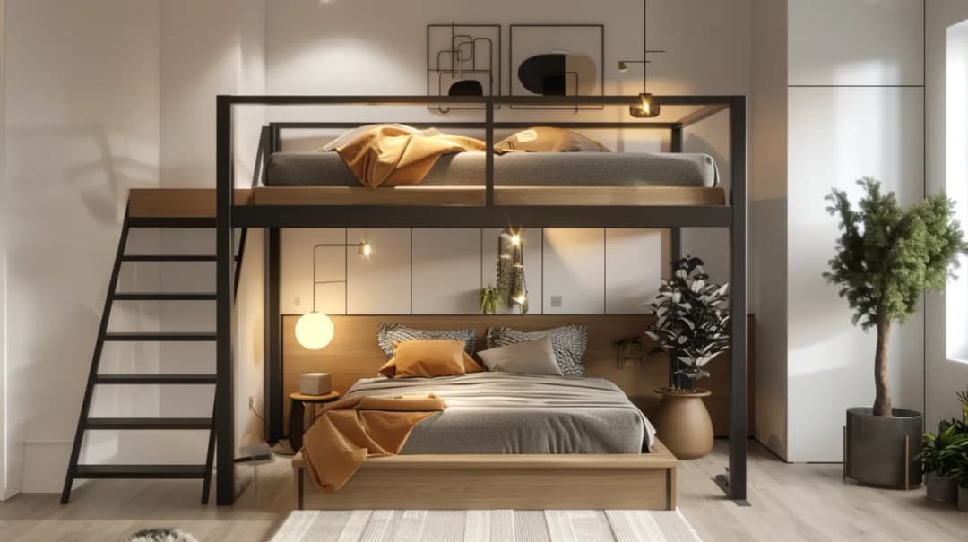 Czy łóżko loft 180x200 to klucz do stylowego wnętrza Twojej sypialni?