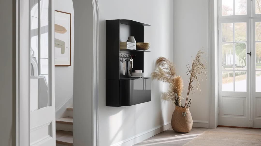 Jak szafka na klucze czarna zorganizuje przestrzeń w Twoim przedpokoju?