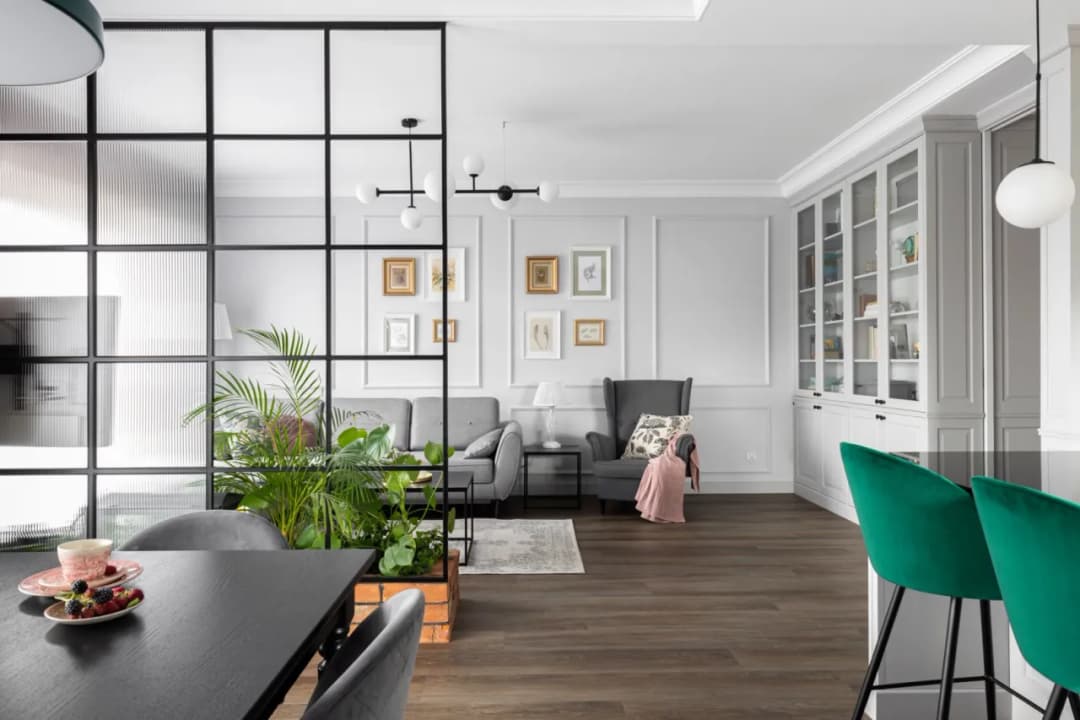 Jak oddzielić kuchnię od salonu: 8 sprawdzonych sposobów na open space