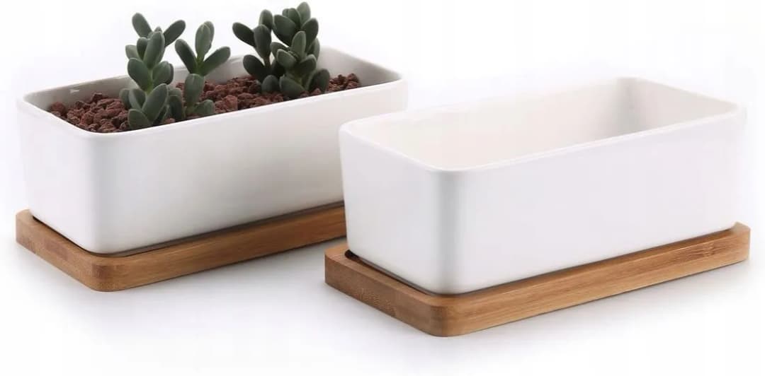 Doniczki ceramiczne prostokątne - Podnieś swój ogród z doniczkami prostokątnymi