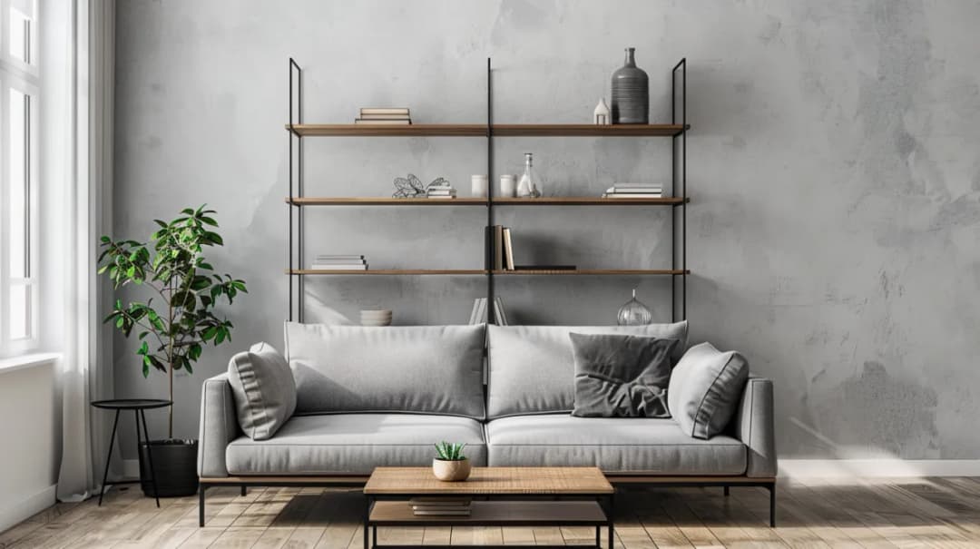 Czy regał metalowo drewniany pasuje do Twojego nowoczesnego wnętrza?