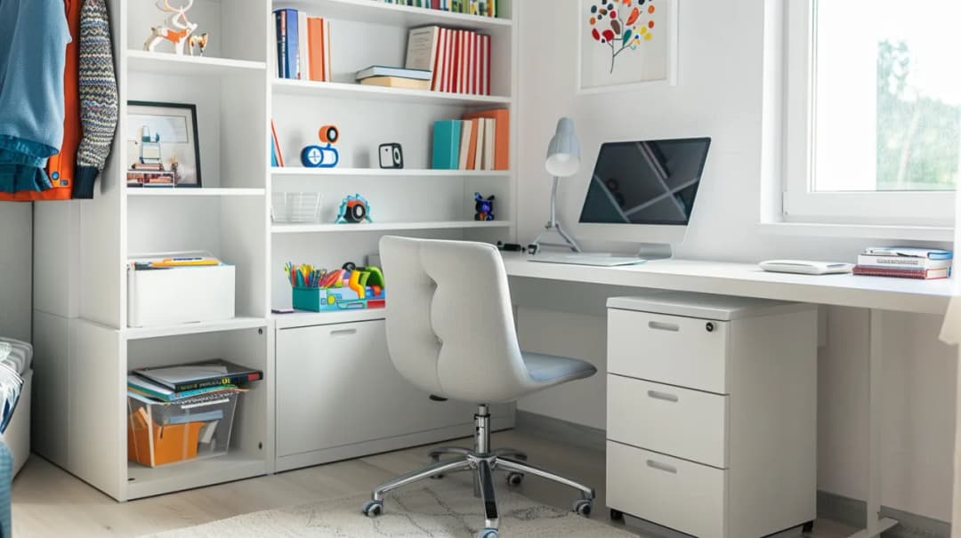 Białe meble młodzieżowe: Nowoczesne białe meble młodzieżowe