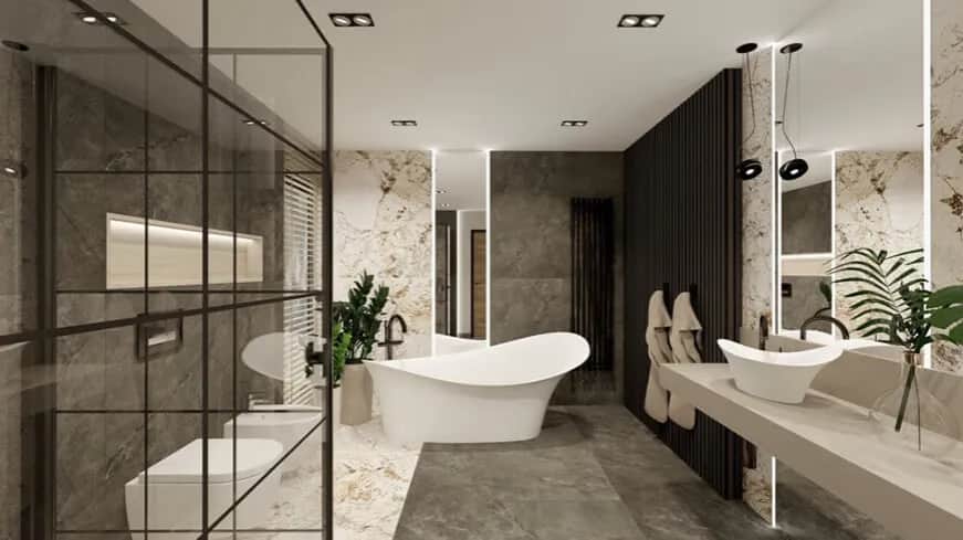 Jak urządzić dużą łazienkę: skuteczne pomysły na stylową przestrzeń