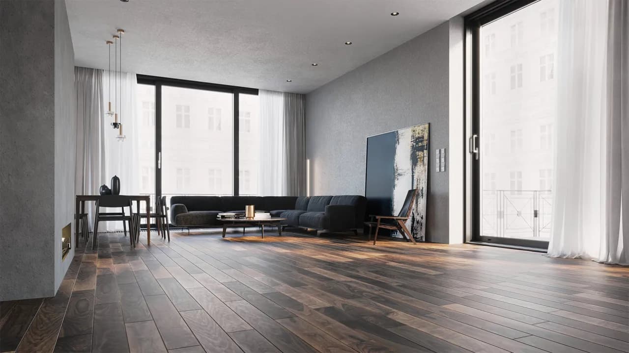 Jakie podłoga orzech będzie pasować do nowoczesnego salonu?