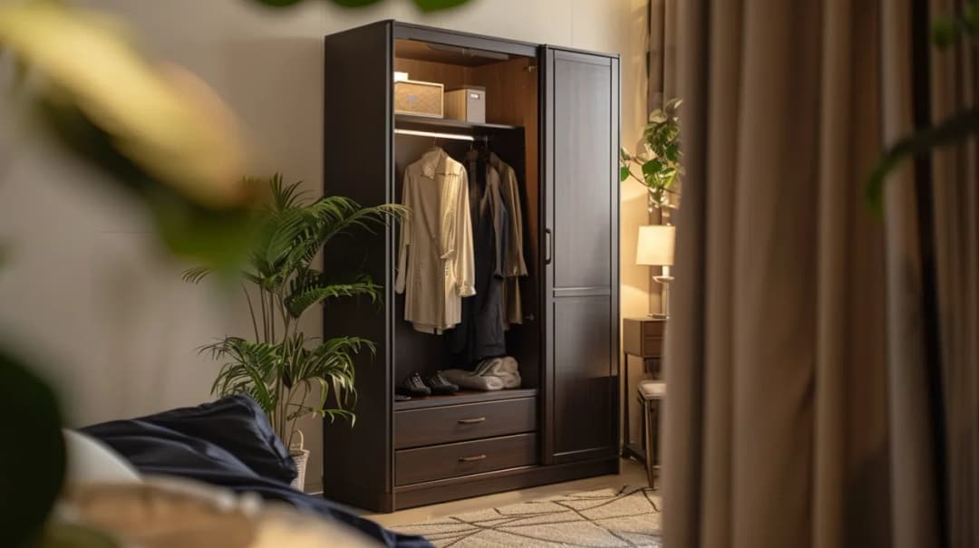 Jaką małą szafę z lustrem wybrać do niewielkiej sypialni?