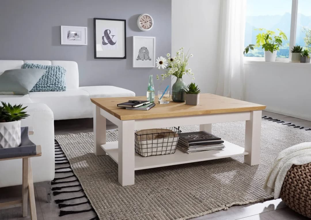 Stolik kawowy Hampton - nowoczesne meble do salonu w stylu Hampton