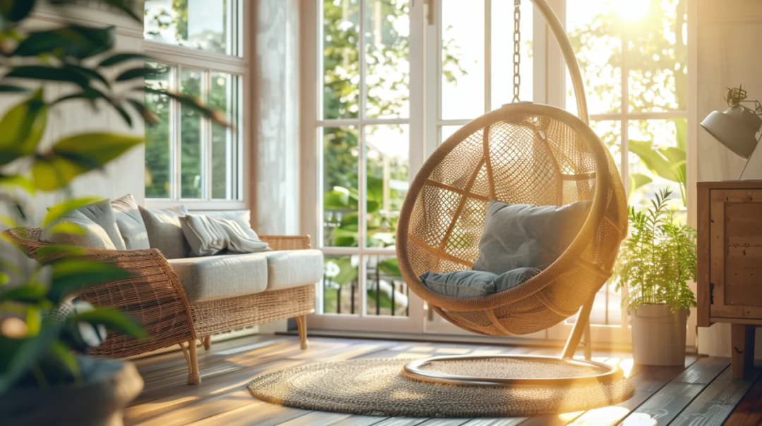 Dlaczego warto mieć fotel wiszący drewniany w swoim domu?